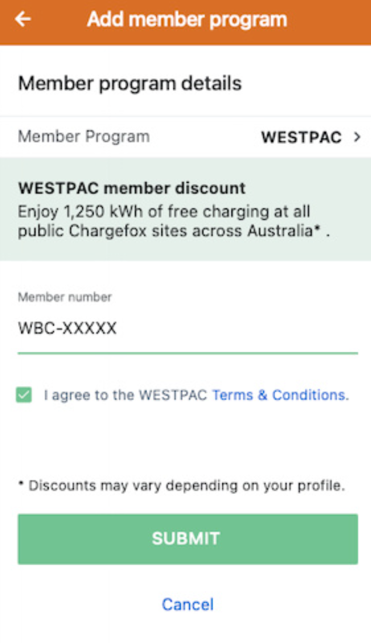 How to activate your charge pack Chargefox Pty Ltd